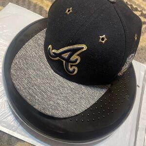 Atlanta New Era Blue and Gray Cap